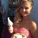 Suzanne Riley Marriage Celebrant icecream van at hmas brisbane at alexandra headland sunshine coast wedding