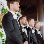 lets hear it for the boys, Suzanne Riley marriage Celebrant wedding Sunshine Coast, groom suits, black suits 